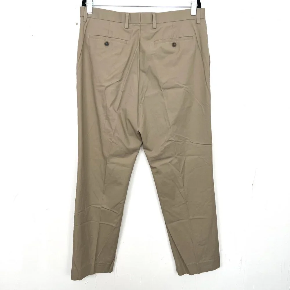 Banana Republic Slim Fit Pants‎ Men's Size 35x32 Tan Khaki Chino's